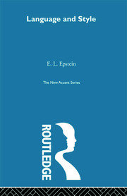 Language and Style book cover