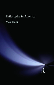 Philosophy in America book cover
