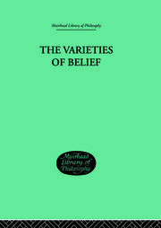 Varieties of Belief book cover