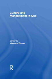 Culture and Management in Asia book cover