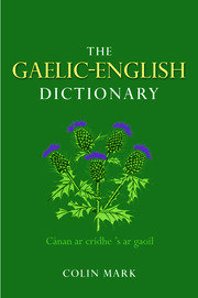 The Gaelic-English Dictionary book cover