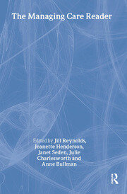 The Managing Care Reader book cover
