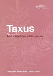 Taxus: The Genus Taxus book cover