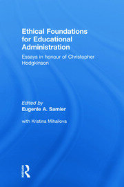 Ethical Foundations for Educational Administration book cover