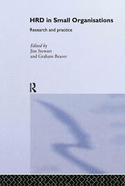 Human Resource Development in Small Organisations: Research and Practice book cover