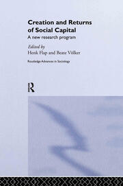 Creation and Returns of Social Capital book cover