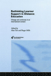 Rethinking Learner Support in Distance Education: Change and Continuity in an International Context book cover