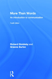 More Than Words: An Introduction to Communication book cover