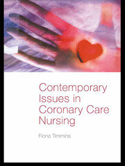 Contemporary Issues in Coronary Care Nursing book cover