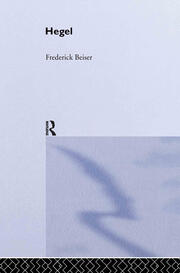 Hegel book cover