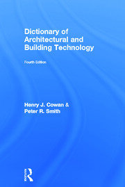 Dictionary of Architectural and Building Technology book cover