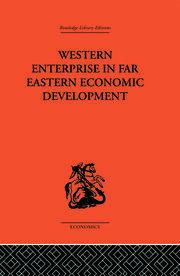 Western Enterprise in Far Eastern Economic Development book cover