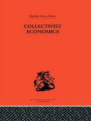 Collectivist Economics book cover