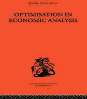 Optimisation in Economic Analysis book cover