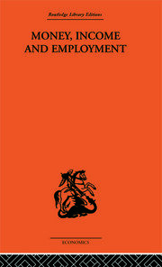 Money Income and Employment book cover