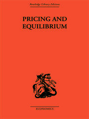 Pricing and Equilibrium book cover