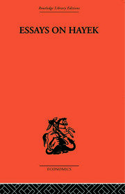 Essays on Hayek book cover