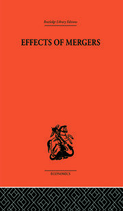 Effects of Mergers book cover