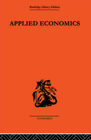 Applied Economics book cover