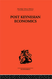 Post-Keynesian Economics book cover