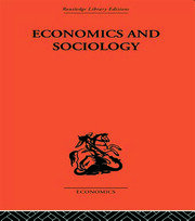 Economics and Sociology book cover