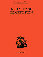 Welfare & Competition book cover