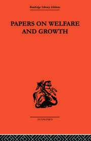 Papers on Welfare and Growth book cover