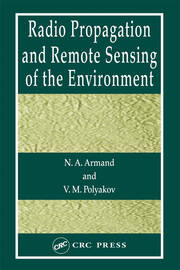 Radio Propagation and Remote Sensing of the  Environment book cover
