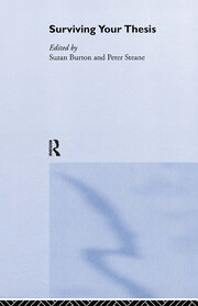 Surviving Your Thesis book cover