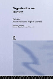 Organization and Identity book cover