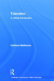 Toleration: A Critical Introduction book cover