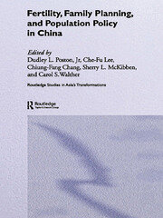 Fertility, Family Planning and Population Policy in China book cover