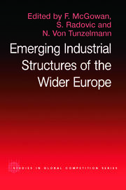 The Emerging Industrial Structure of the Wider Europe book cover