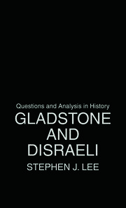 Gladstone and Disraeli book cover
