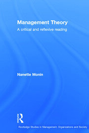 Management Theory: A Critical and Reflexive Reading book cover
