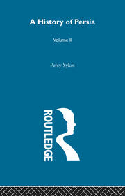 A History Of Persia (Volume 2) book cover
