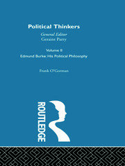 Edmund Burke book cover