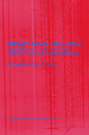 Literary Radicalism in India: Gender, Nation and the Transition to Independence book cover