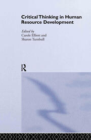 Critical Thinking in Human Resource Development book cover