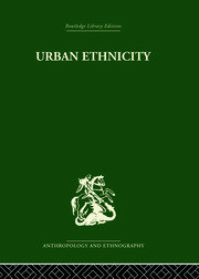 Urban Ethnicity book cover