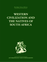 Western Civilization in Southern Africa: Studies in Culture Contact book cover
