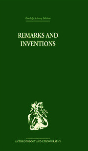 Remarks and Inventions: Skeptical Essays about Kinship book cover