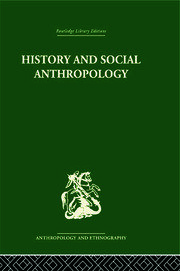 History and Social Anthropology book cover