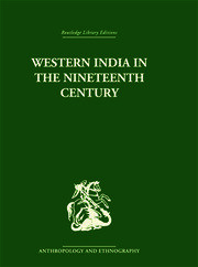 Western India in the Nineteenth Century book cover