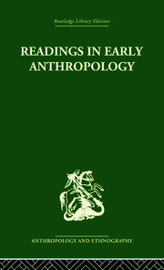 Readings in Early Anthropology book cover
