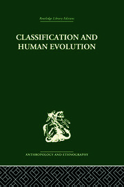 Classification and Human Evolution book cover