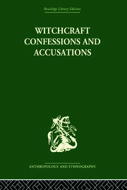 Witchcraft Confessions and Accusations book cover