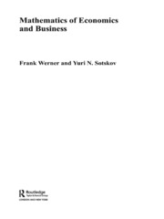 Mathematics of Economics and Business book cover