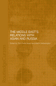The Middle East's Relations with Asia and Russia book cover
