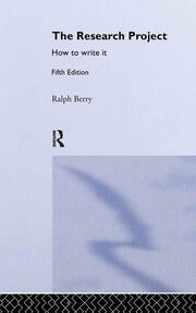 The Research Project: How to Write It, Edition 5 book cover